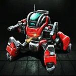 robot warrior top-down shooter mod apk