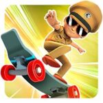 download little singham super skater mod apk