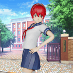 download anime girl virtual school life mod apk