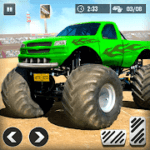 real monster truck derby games mod apk