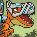CyberDino MOD APK: T-Rex vs Robots (GOD MODE) Download