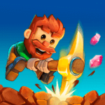 Dig Out Gold Digger Adventure MOD APK (Free Shopping) Download
